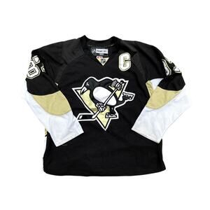Reebok Sidney Crosby #87 Pittsburgh Penguins Jersey Size 54